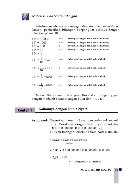 Soal Pilihan Ganda Notasi Ilmiah Kelas 9 Guru Paud