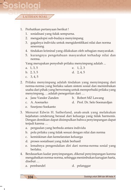 sosiologi 10