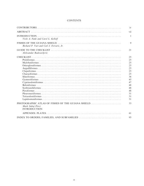 Biological Society of Washington - Department of Botany ...