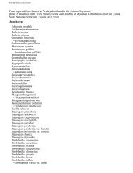 Plants reported from Shan or as 