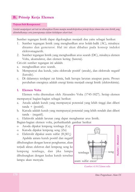 ILMU PENGETAHUAN ALAM untuk Kelas IX SMP/MTs