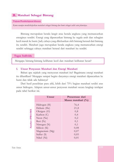 ILMU PENGETAHUAN ALAM untuk Kelas IX SMP/MTs