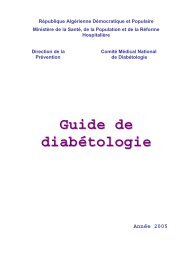 Guide de diabétologie