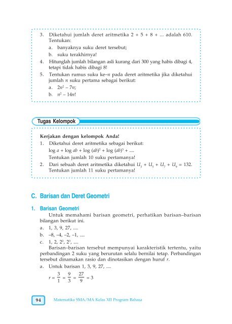 A. Sistem Pertidaksamaan Linear