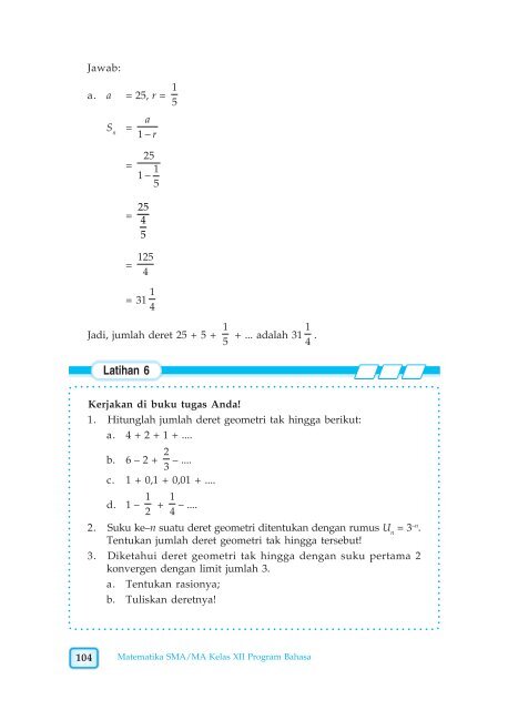 A. Sistem Pertidaksamaan Linear