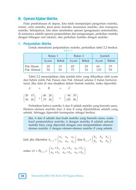 A. Sistem Pertidaksamaan Linear