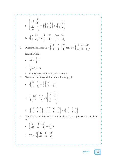 A. Sistem Pertidaksamaan Linear