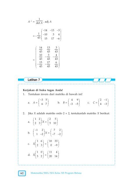 A. Sistem Pertidaksamaan Linear