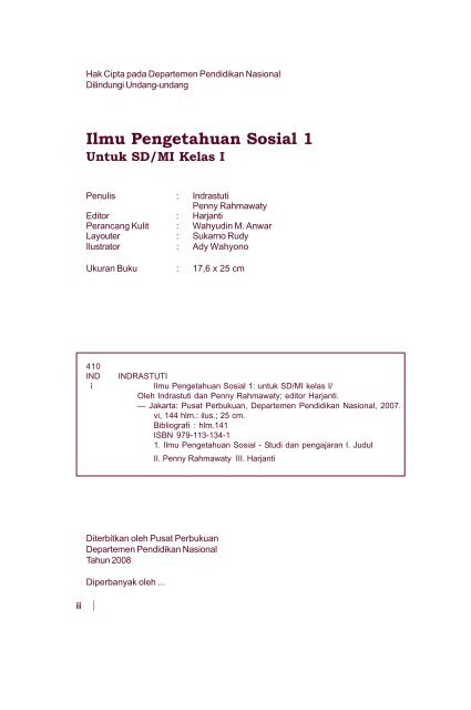 Ilmu Pengetahuan Sosial 1