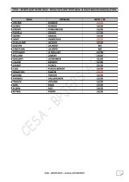 cesa-bpjeps agff hiver 2010-resultats opo tests max ... - bp hiver 2010