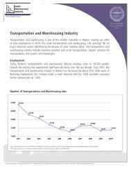 Transportation and Warehousing Industry - Boston Redevelopment ...