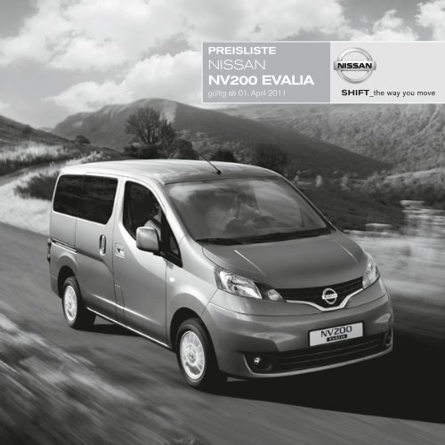 NISSAN NV200 eVAliA - Motorline.cc