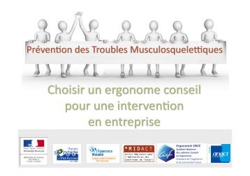 choisir un ergonome conseil pour une intervention ... - Travailler Mieux