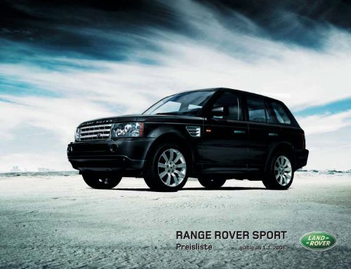 RANGE ROVER SPORT Ausstattung - Motorline.cc