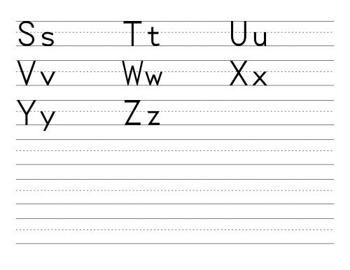 Alphabet Chart Aa`Bb`Cc - BPS Early Childhood