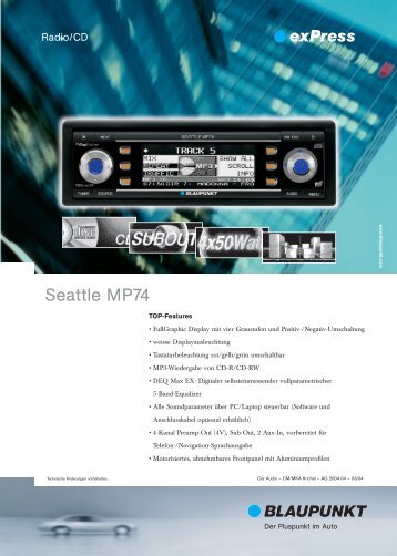 Seattle MP74 exP - Motorline.cc