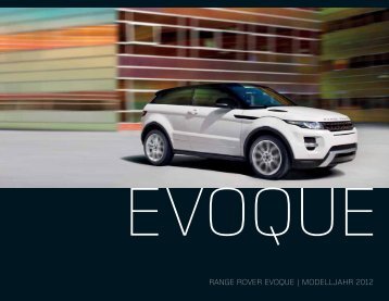 RANGE ROVER EVOQUE | MODELLJAHR 2012 - Motorline.cc