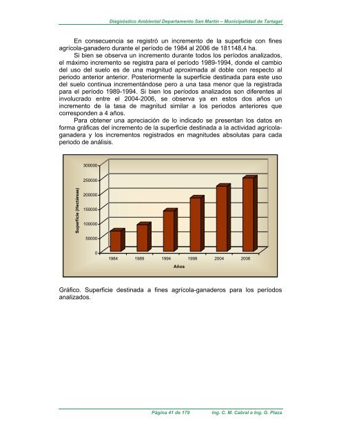 Análisis de la Situación Global del Municipio de Tartagal ...