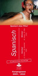 Spanisch Herbst - Instituto Cervantes Bremen