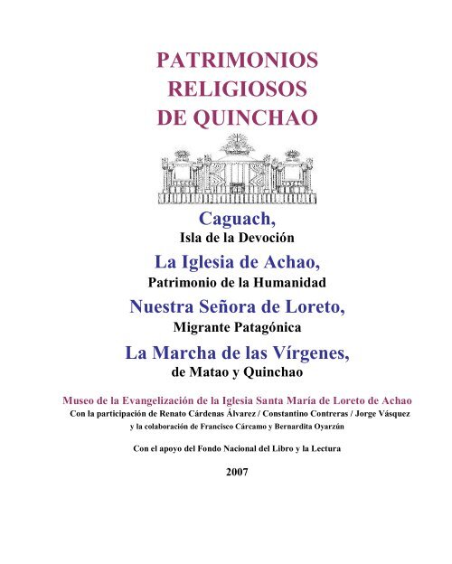 Patrimonios Religiosos De Quinchaopdf Archivo Chiloé