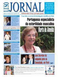 Edition n°224 du mercredi 23 septembre 2009 ... - Luso Jornal