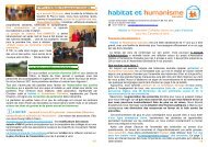 Bulletin n°26 avril 2012 - Habitat et Humanisme