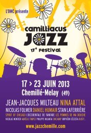 Télécharger le programme - Camilliacus Jazz Festival