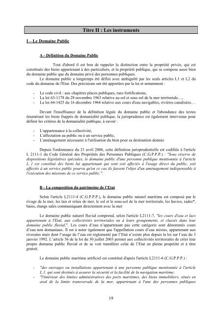 Analyse des problématiques liées aux usages de l'eau en zones ...