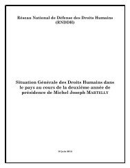 PDF – Rapport Droits Humains 2013 - Réseau National de Défense ...