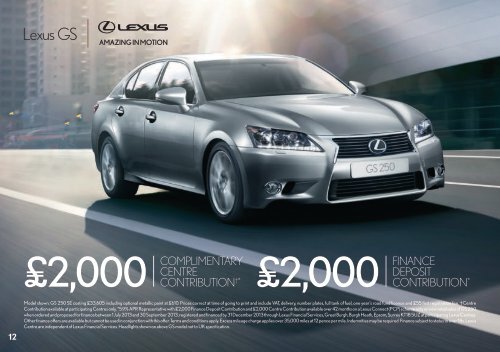 Q3 2013 LEXUS NEWCASTLE