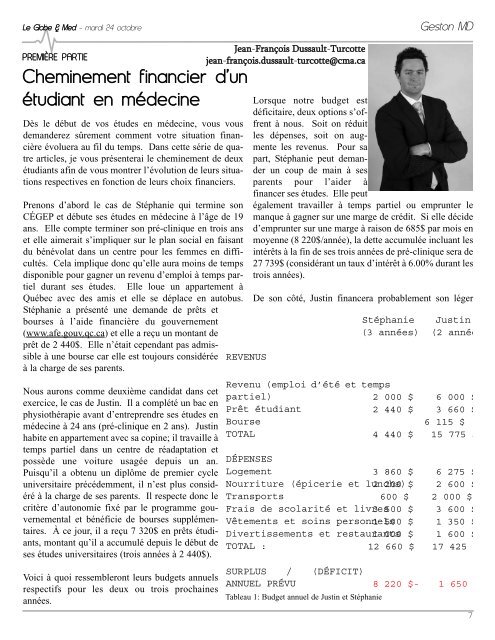 Éditorial - Faculté de médecine - Université Laval