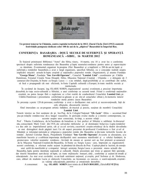 revista contraatac, numarul 28-mai 2012 - CETATEA LUI BUCUR ...