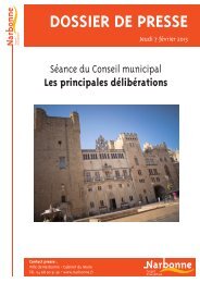Séance du Conseil municipal - Narbonne