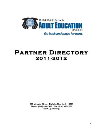 Partner Directory revised - Buffalo Public Schools