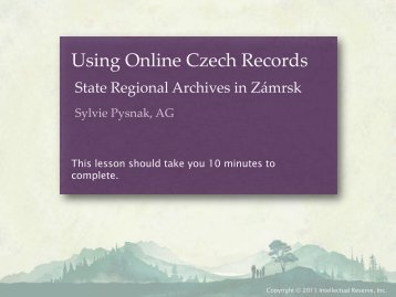 Zámrsk Archives