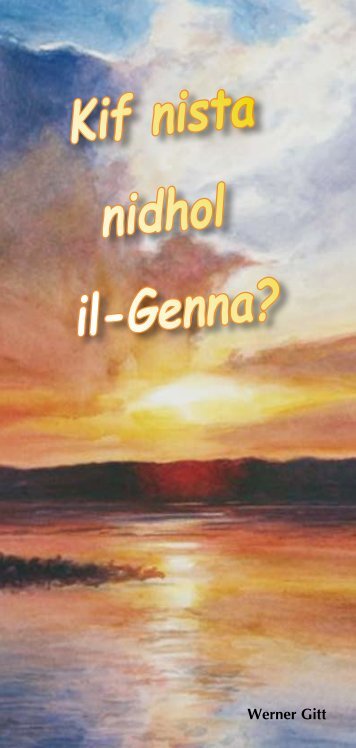 Kif nista nidhol il-Genna? - Missionswerk Bruderhand