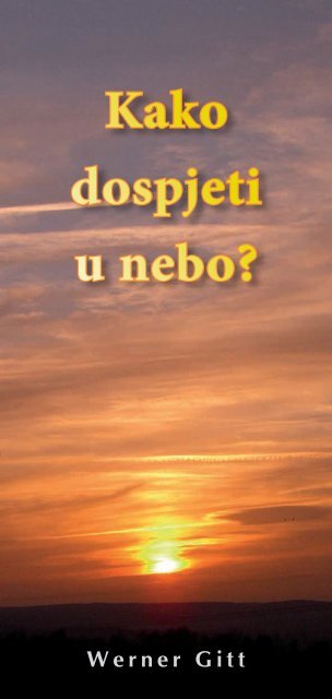 Kako dospjeti u nebo