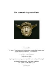 The secret of Bruges-la-Morte