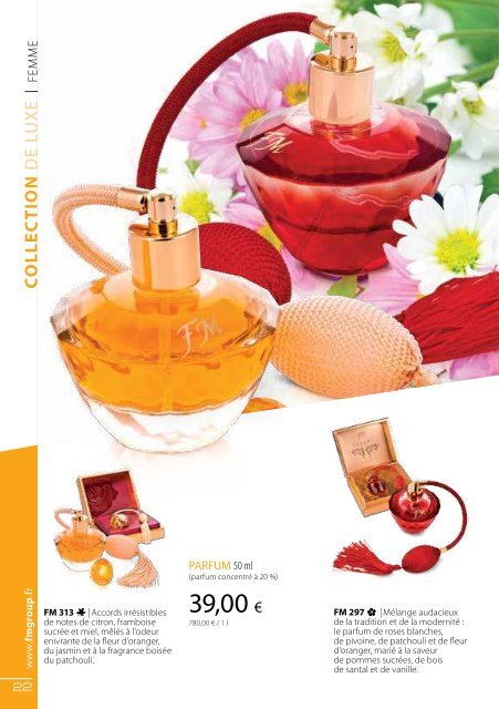 Catalogue Parfums - FM GROUP France