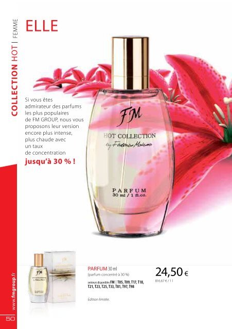 Catalogue Parfums - FM GROUP France