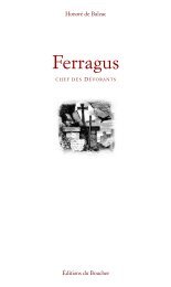 Ferragus, chef des Dévorants - Balzac - Éditions du Boucher