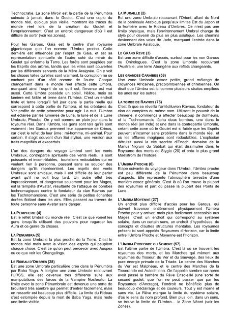 Guide général de l'Umbra (pdf) - Free