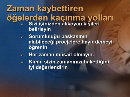 Zaman Yönetimi