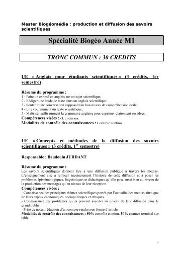 semestre - Université Paris Diderot-Paris 7
