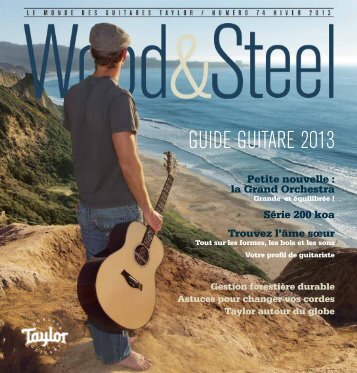Guide Guitare 2013 - Taylor Guitars