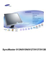 Bedienungsanleitung - Samsung - SyncMaster 913B - Englisch.pdf