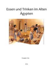 Essen und Trinken im Alten Ägypten