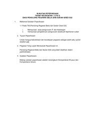 Penolong Pegawai Belia dan Sukan S32 TK3 - Portal Rasmi ...