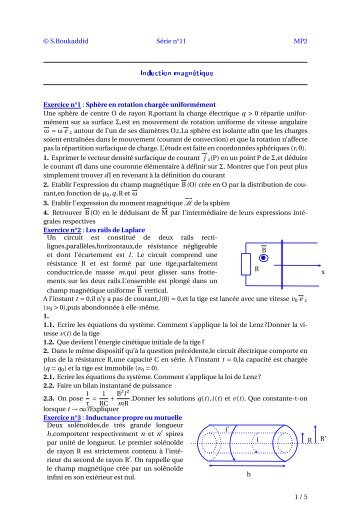 Induction magnétique - Webnode