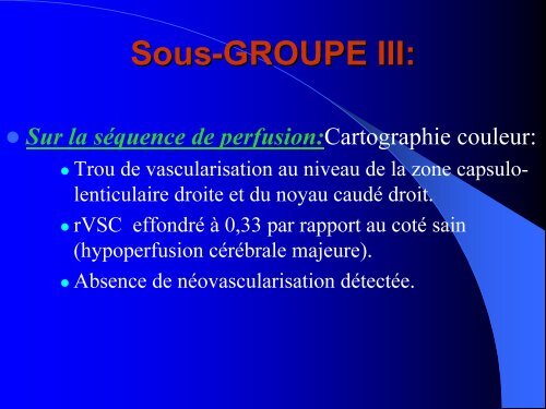 Sous-GROUPE III